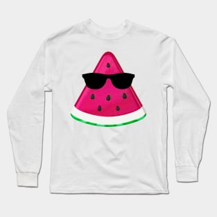 Cool Watermelon Slice Long Sleeve T-Shirt